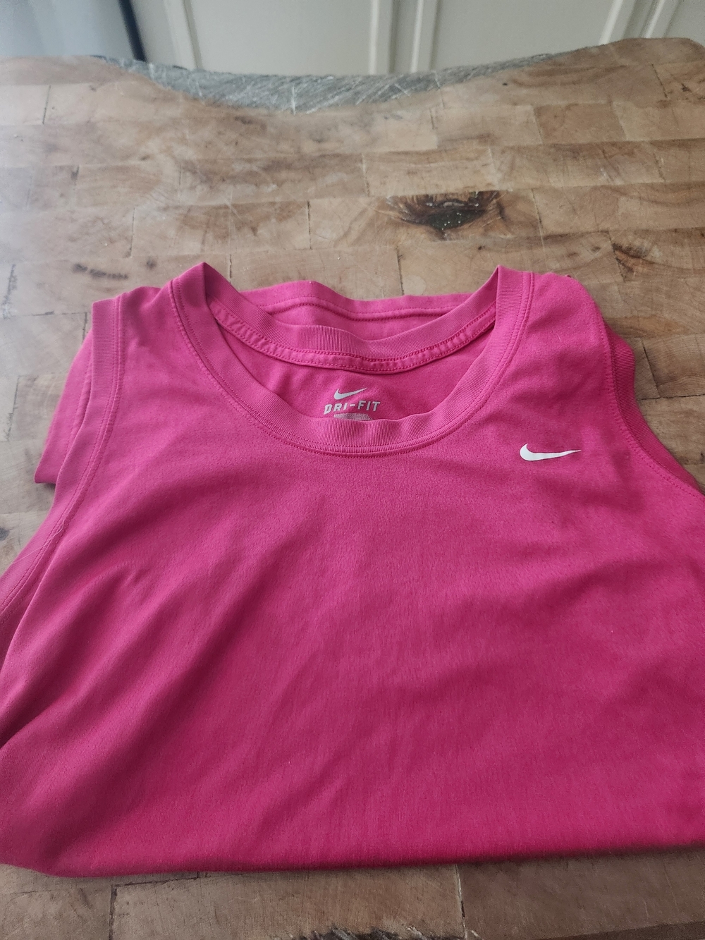 Nike Hot Pink Dri-FIT Sleeveless Tank
